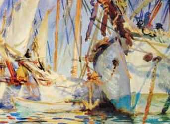 John Singer Sargent White Ships France oil painting art
